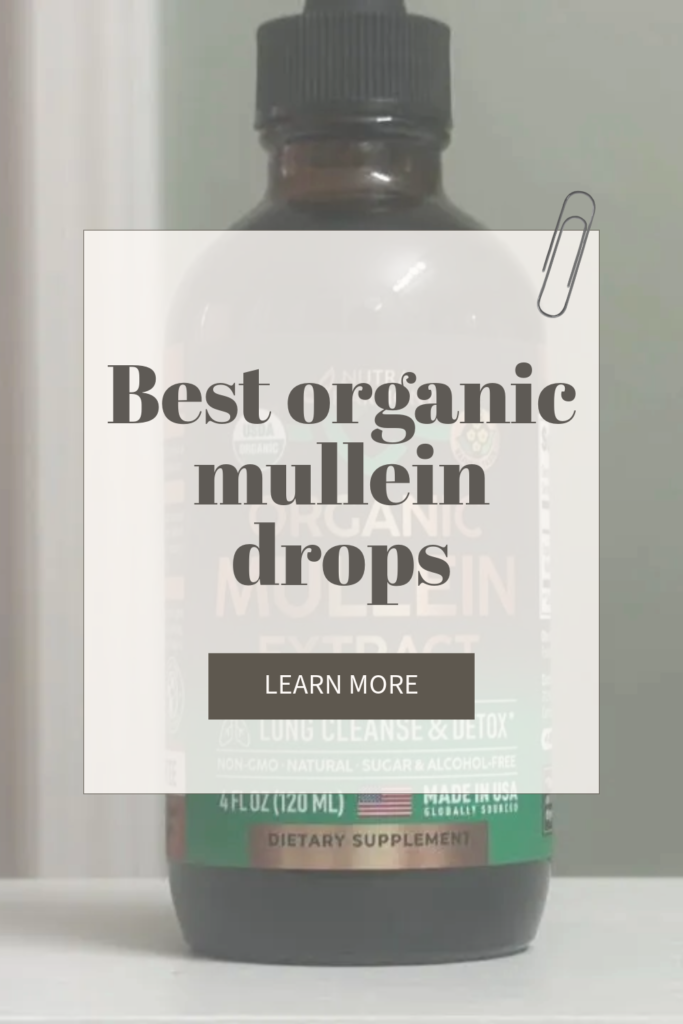 Find out why Nutraharmony organic Mullein drops are a must-have in your holistic wellness routine and explore the healing properties